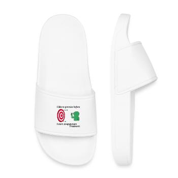 Praticien agréé en MTC Expert Compétent - Claquettes enfant - blanc - Devant