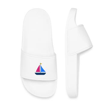 Voilier - Claquettes enfant - blanc - Devant