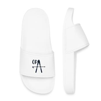 GRANDPA SKIING SKIING - Kids’ Pool Sliders - white - Front