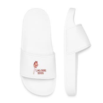 Élève de cavalerie amateur de 1ère année 2026 - Claquettes enfant - blanc - Devant