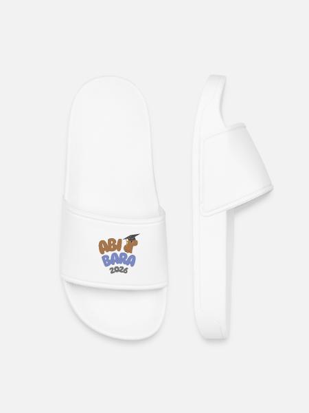 AbiBara 2026 – Chill until graduation - Kids’ Pool Sliders - white