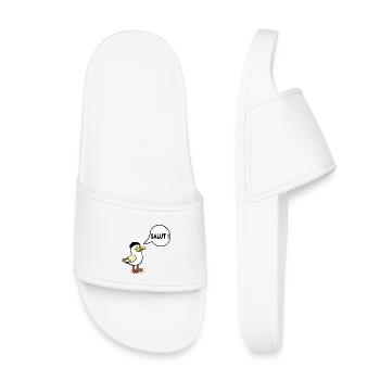 Béret Mouette Salut - Claquettes enfant - blanc - Devant
