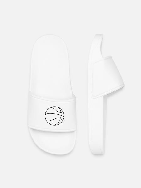 Basketball - Kids’ Pool Sliders - white