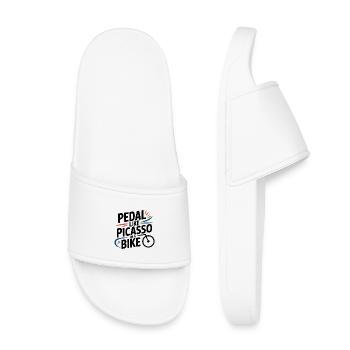 Cycliste Professionnel Artistique - Claquettes enfant - blanc - Devant