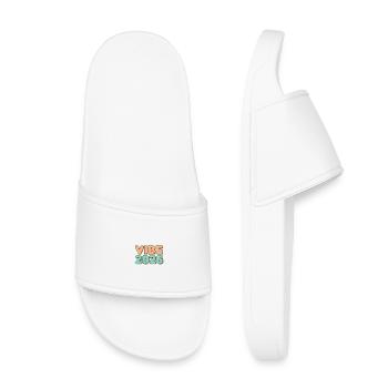 Vibe 2026 graduation from high school - Kids’ Pool Sliders - white - Front
