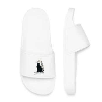 Chat Gardien de la Lune - Claquettes enfant - blanc - Devant