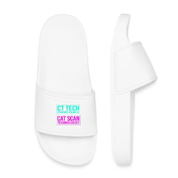 MRI Radiologist Radiology X-ray Rad Tech - Kids’ Pool Sliders - white - Front