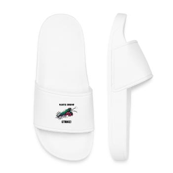 Crevette Mante Strike Mantis Shrimp - Claquettes enfant - blanc - Devant