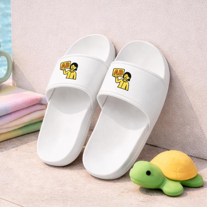 Enseignant à l’école primaire ABC Vector Claquettes enfant