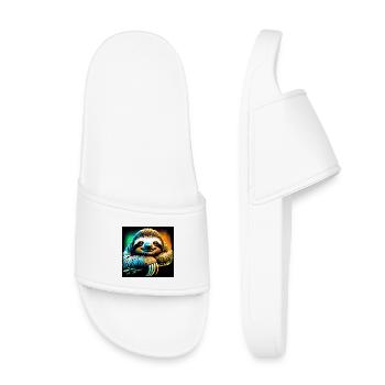 paresse - Claquettes enfant - blanc - Devant