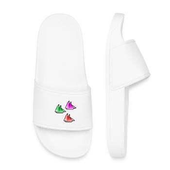 Sail - Kids’ Pool Sliders - white - Front