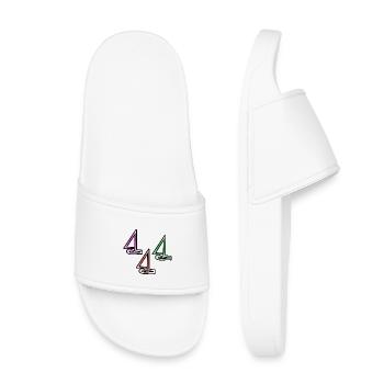Voile - Claquettes enfant - blanc - Devant