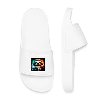 paresse - Claquettes enfant - blanc - Devant