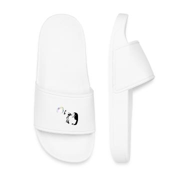 bubble shot - Kids’ Pool Sliders - white - Front