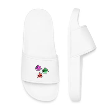 Sail - Kids’ Pool Sliders - white - Front