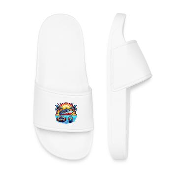 Croisière - Claquettes enfant - blanc - Devant