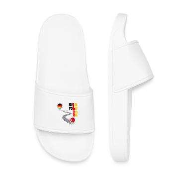 Sila Yolu - Retour : Deux mondes, un voyage - Claquettes enfant - blanc - Devant