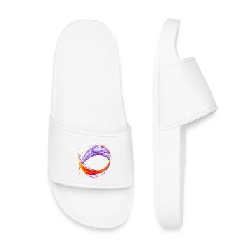 Quand le chaos a appris à rêver - Claquettes enfant - blanc - Devant