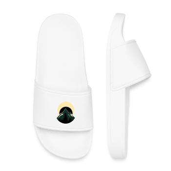 Nordic Moon Mountain Escape - Kids’ Pool Sliders - white - Front