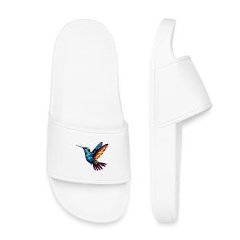 Colibri - Claquettes enfant - blanc - Devant