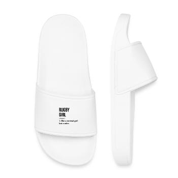 Rugby Rugby Rugby - Claquettes enfant - blanc - Devant