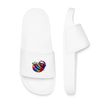 Paresse - Claquettes enfant - blanc - Devant