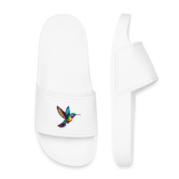 Kolibri - Kinder Badelatschen - Weiß - Vorne