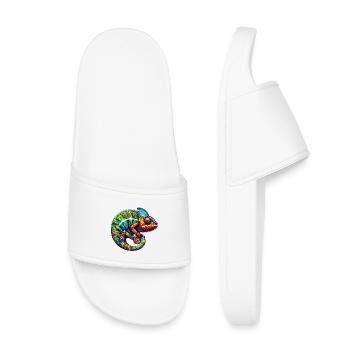 Caméléon - Claquettes enfant - blanc - Devant