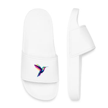 Kolibri - Kinder Badelatschen - Weiß - Vorne
