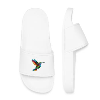 Colibri - Claquettes enfant - blanc - Devant