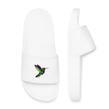 Kolibri - Kinder Badelatschen - Weiß - Vorne