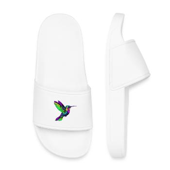 Kolibri - Kinder Badelatschen - Weiß - Vorne