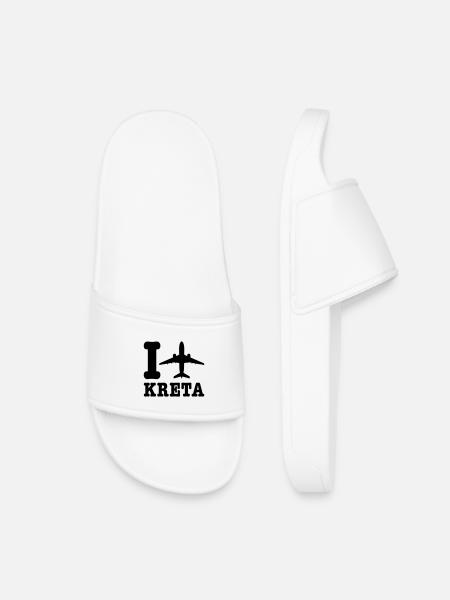 Vacances Crète - Claquettes enfant - blanc