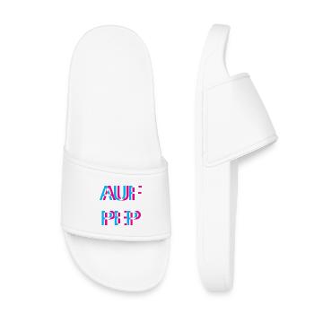 Hardtekk Tekk - Kids’ Pool Sliders - white - Front