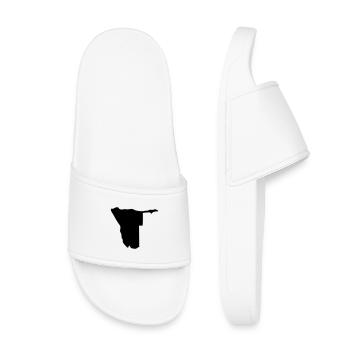 Nambia Silhouette - Kids’ Pool Sliders - white - Front