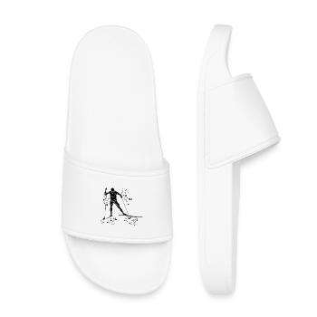 Ski de fond Ski de fond - Claquettes enfant - blanc - Devant