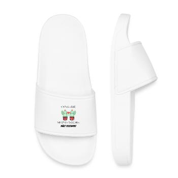 Cactus Love - Claquettes enfant - blanc - Devant