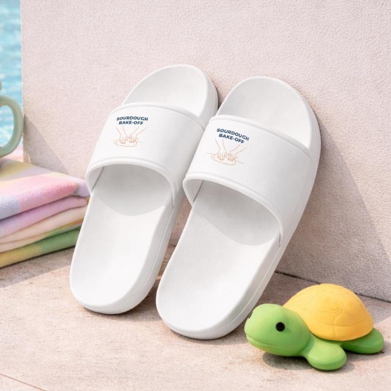 Sourdough Bake Off Bread Baking Baker Bread Making Kids’ Pool Sliders