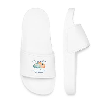 Sourdough Bread Baking Sourdough Is Always Good - Kids’ Pool Sliders - white - Front