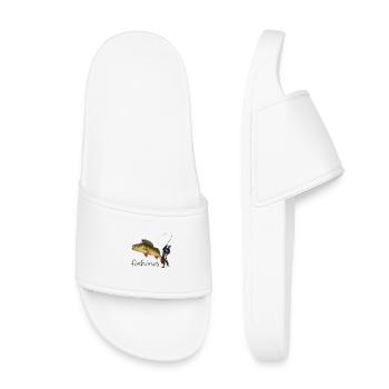 Fishing - Kids’ Pool Sliders - white - Front