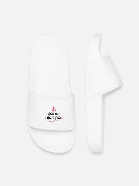 mariage - Claquettes enfant - blanc