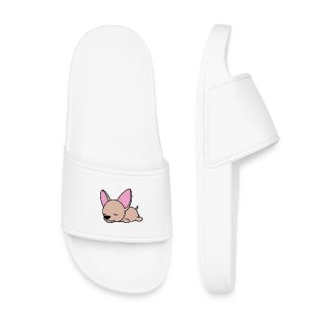 Chihuahua - Kids’ Pool Sliders - white - Front