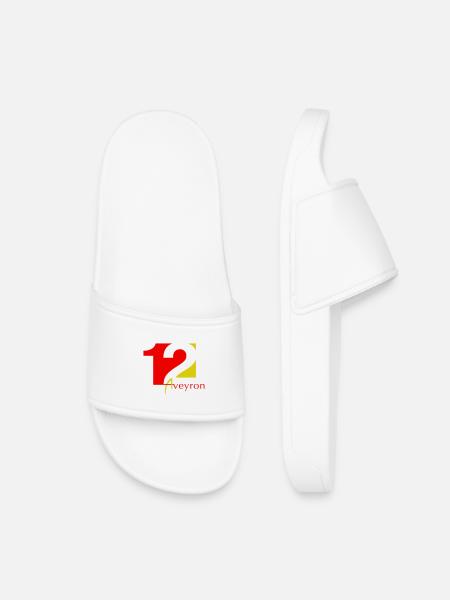 Aveyron - Claquettes enfant - blanc