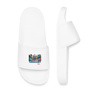 Camagüey, Cuba, Caraïbes, Design - Claquettes enfant - blanc - Devant