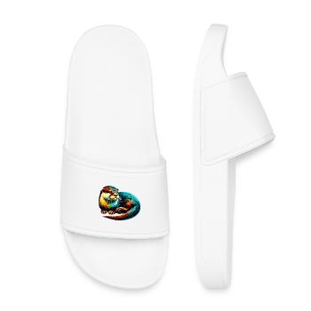 Otter - Kids’ Pool Sliders - white - Front