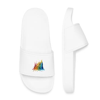 Mur de Fréquences - Claquettes enfant - blanc - Devant