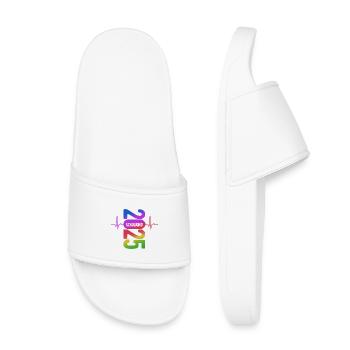 School Child 2026 - School Enrollment - First Grade ECG - Kids’ Pool Sliders - white - Front