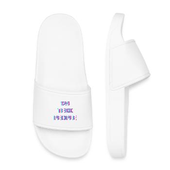 Hardtekk Tekk - Kids’ Pool Sliders - white - Front