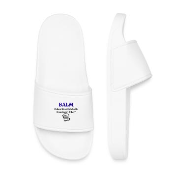 BALM Bureau fédéral de la logistique et de la mobilité - Claquettes enfant - blanc - Devant
