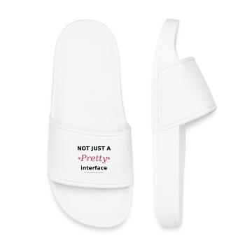 Not just a pretty Interface - UI/UX Tech Style - Kids’ Pool Sliders - white - Front